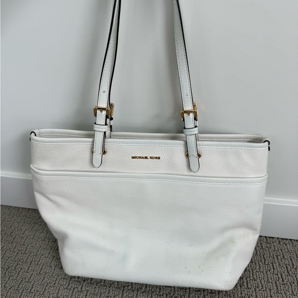 Michael Kors White Tote